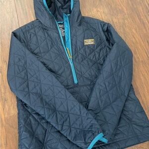 L.L. Bean women’s Katahdin half zip insulated jacket
